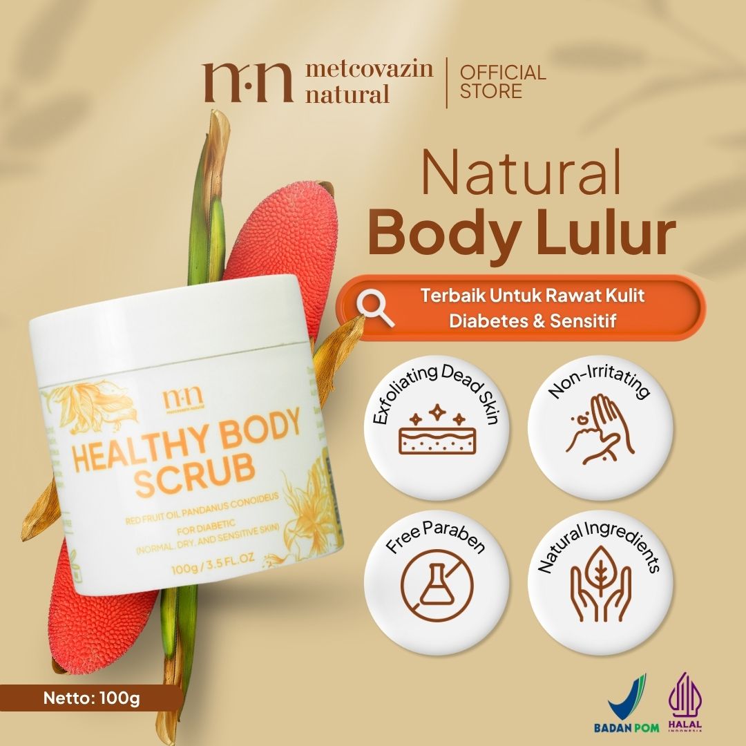 Metcovazin Natural Healthy Scrub