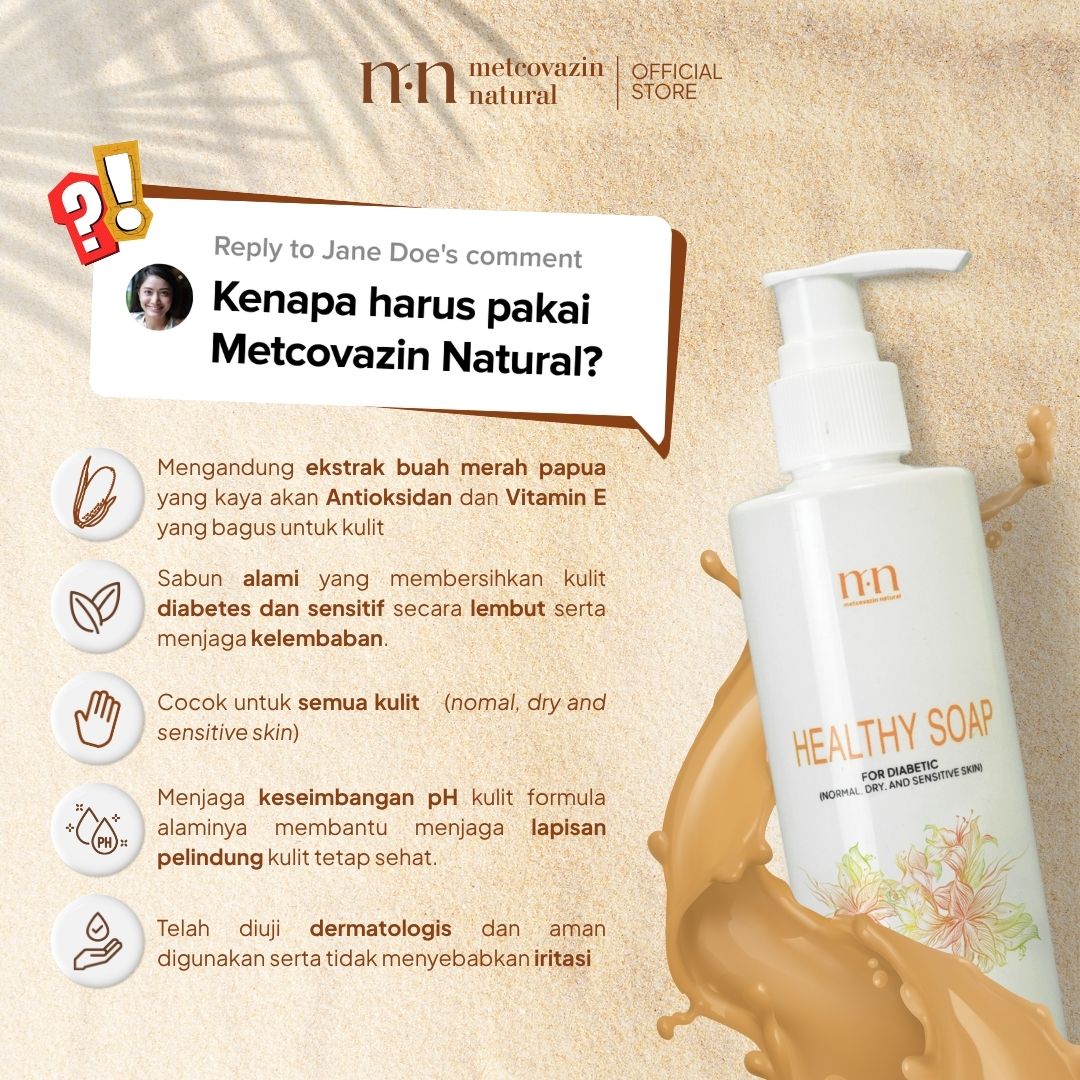Metcovazin Natural Healthy Soap